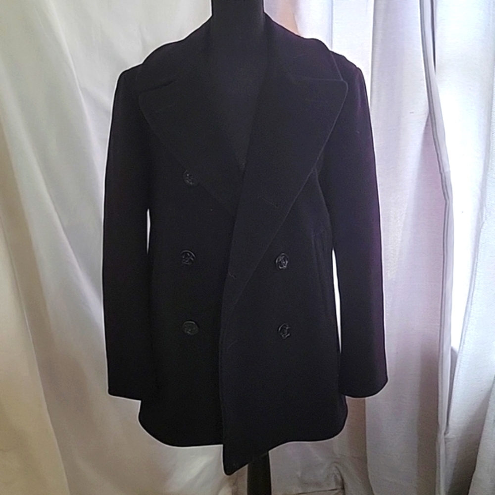 Vintage naval peacoat
